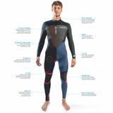 GUL RESPONSE 3/2MM FL WETSUIT   RE1321-B4