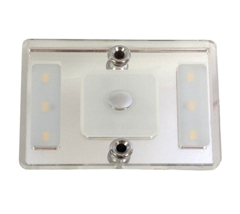 LIGHT,DOME,GLASS LENS 12 LED