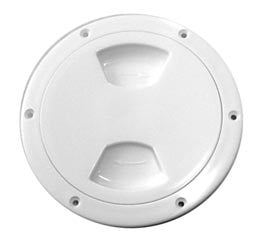 DECK PLATE WHITE      6"