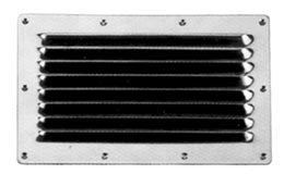 VENT,LOUVERED,SS