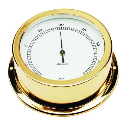 THERMOMETER,GOLD PL 50MM