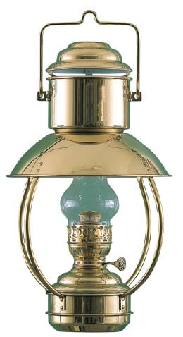 TRAWLER LAMP ELEC  BRASS