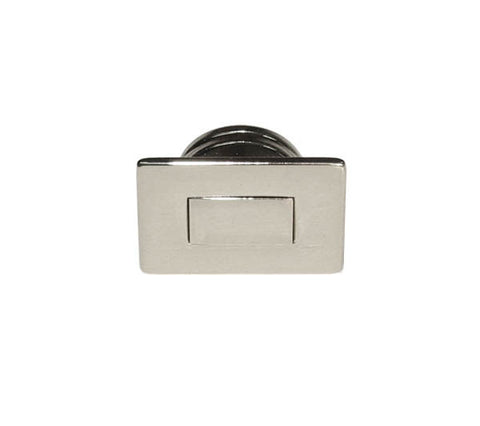 PUSH BUTTON&RING and LATCH, CHROME