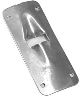 HALYARD EXIT PLATE,CURVED