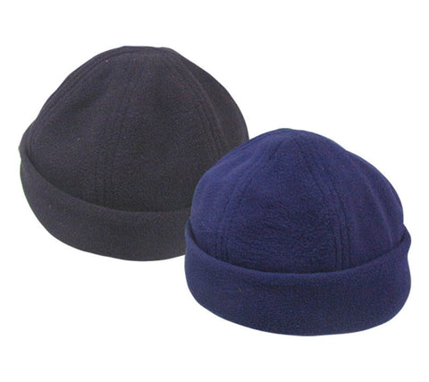 BERET,FLEECE   NAVY BLUE