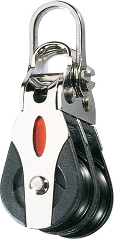 BLOCK,DOUBLE,MICRO,BALL BEARING 1/4"