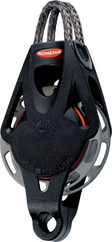 BLOCK,SINGLE,BECKET & RATCHET 40mm