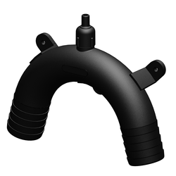 VENTED LOOP 3/4" BLACK