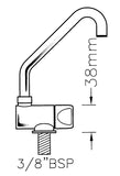 SINGLE TAP WITH SWIVEL SPOUT