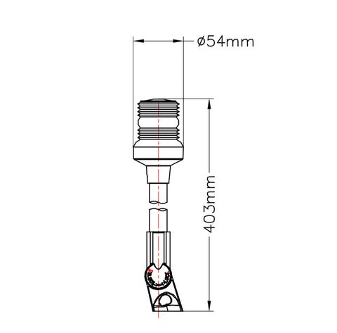 ANCHOR LIGHT,W/LED 16"