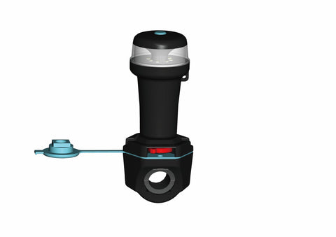 RAIL MOUNT PORTABLE NAV LIGHT For 7/8" or 1" Rail