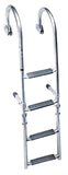 4 STEP STAINLESS BOARDING LADDER