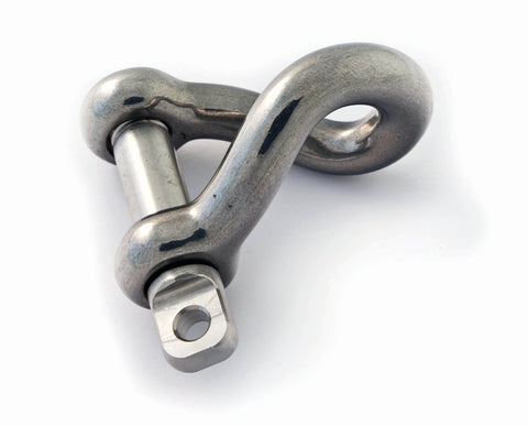 SHACKLE,TWIST SS316 1/2"