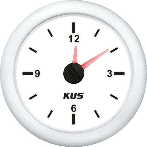 CLOCK, GAUGE. QUARTZ 12V