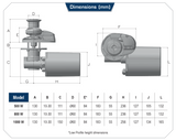 WINDLASS,LOFRANS,X1,LO-PRO,800W