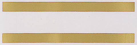 EX1333G - measurement sticker gold