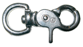 EX1372 - Stainless steel 316 trigger snap safety snap shackle.