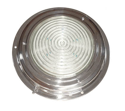 Stainless steel LED dome light 3"