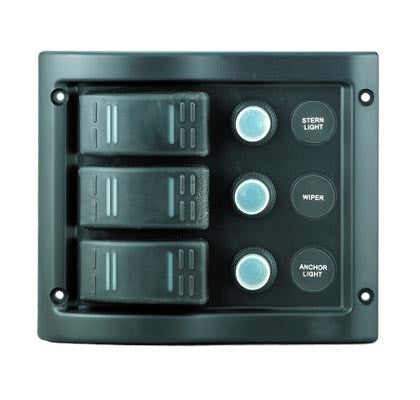 SWITCH PANEL,3 GANG W/PRF – Victory Products