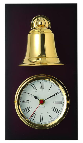 CLOCK,SHIP'S BELL W/BOARD – Victory Products