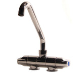 DUAL MIXER TAP WITH SWIVEL SPOUT