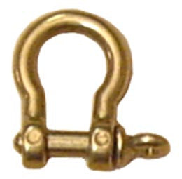 SHACKLE,BOW  BRASS   5mm