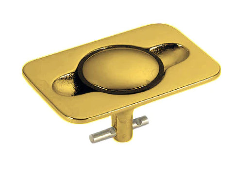 LIFT RING,POLISHED BRASS