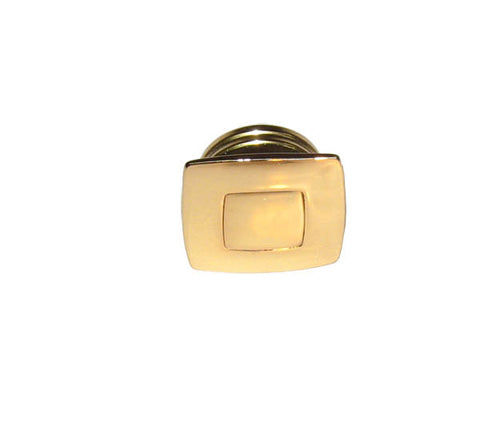 PUSH BUTTON&RING and LATCH, GOLD