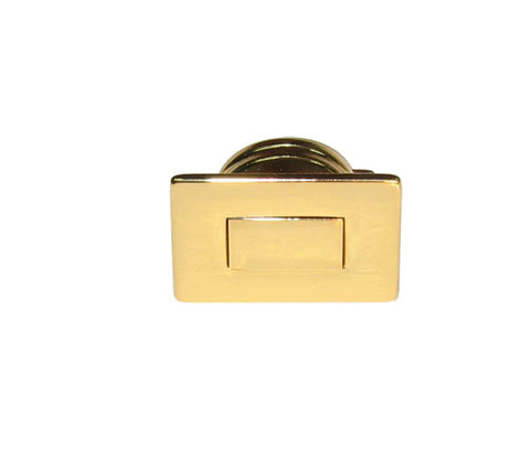 PUSH BUTTON&RING and LATCH,  GOLD