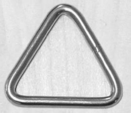 RING,TRIANGLE 6mmX50mm,SS