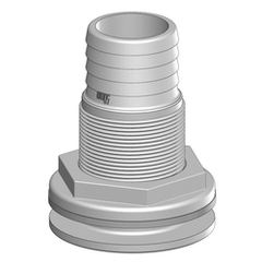 THRUHULL with 2" HOSE BARB