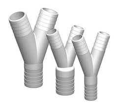 Y PIECE,GRP 1-1/4"-1-1/4"