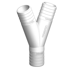 Y PIECE,GRP 1-1/2"-1-1/2"